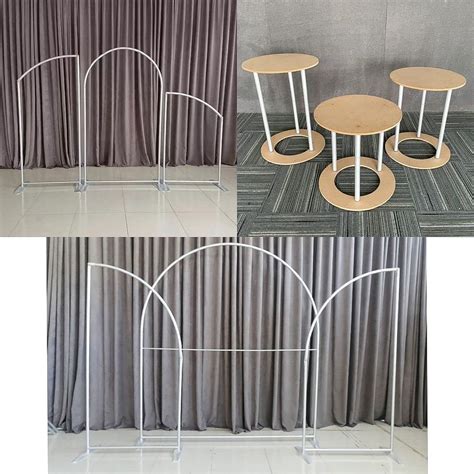 arched collapsible metal frame stand + fabric backdrop. any design|Arched Backdrop, Blush Pink Arch Backdrop, Arch .